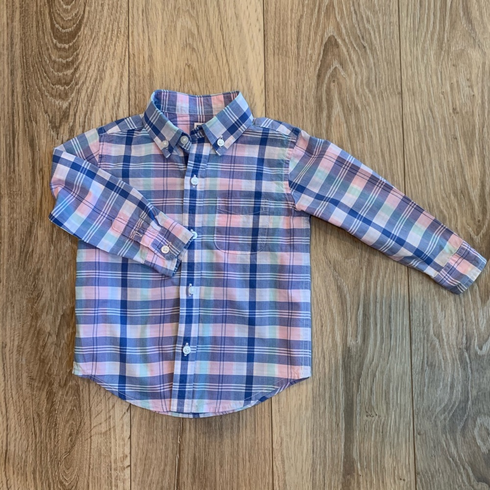 Toddler Boys Button Down